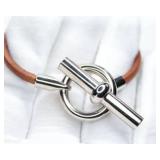 HERMES LEATHER BRACELET