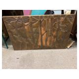 relief metal wall art