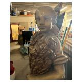 life sized garden art sculpture