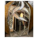 stain glass mirror