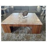 marble and tiger oa coffee table