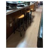 3 bar stools 