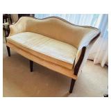 Camel Back Vintage Settee by Harden excellent condition 