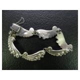 Sterling Bracelet - Artist Signed from Mexico
