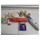 Another medical lot - bandages, vitamins, doctor and nurse mugs and more