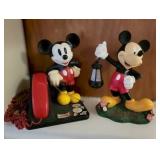 Mickey Welcome sign and phone