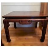 Beautiful vintage solid coffee table 30" x 30" x 22" tall