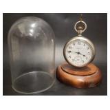 Vintage early 1900s Elgin Father Time 21 Jewels Base Metal Pocket Watch