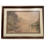 Paul Sawyer The PALISADES collector print with Authentification