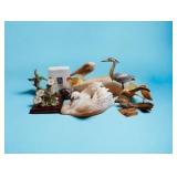 Franklin Mint Limited Edition THE SILENT SWAN and other birds