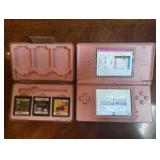 Time to Play!!! Pink Nintendo DS Lite with 3 games