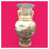 Satsuma large Chinese vase