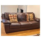 Leather sofa