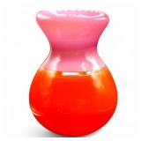 Large Vintage Signed Sonja Blomdahl Art Glass Vase 15 1/2", Est. $2,500–3,500