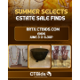 Summer Selects- Estate Finds Sale Ends Jun 3 Pick up Jun 6 78664