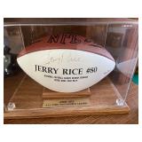 Jerry Rice autographed 