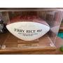 Jerry Rice autographed 