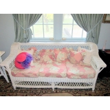 Antique wicker furniture