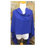 Cashmere poncho