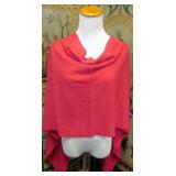 Cashmere poncho