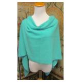 Cashmere poncho