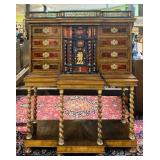 17th - 18th C Tortoise Front Cabinet