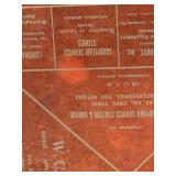 Vintage Savannah Advertising Table