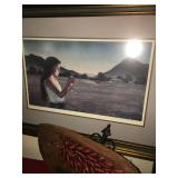 Peter Hurd Print, The  Eve of St John, Signed