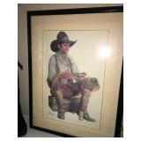 Gordon Snidow, Cowboy, Coors Print