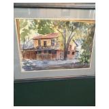 David R Craig Folk Artist Watercolor