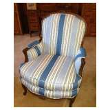 recently reupholstered Bergere chair