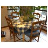 French Country table chairs