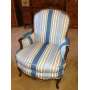 recently reupholstered Bergere chair