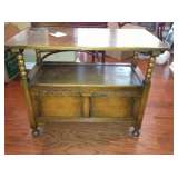 Antique table bench