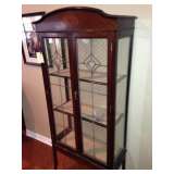 Antique glass case