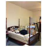 Queen bed and mattress