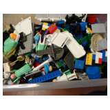 Legos, several boxes. Unknown if full sets