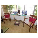 British Colonial Satinwood Dining Chairs c1830