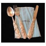 Tiffany Youth Dinner set, Jack and the beanstalk, Little Red Riding Hood and Little Bo Peep