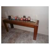 Sofa Table/ Candles
