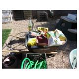Wheel Barrow/ Garden Supplies
