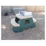 Plastic Picnic Table