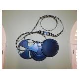 1995 Curtis Jere metal "Movie Reel" art.