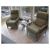 Rattan Recliners