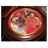 several Jordan Plates framed