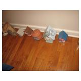 Various Bird houses mostly new