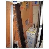 Antique tree saw