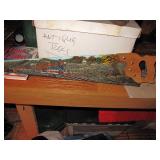 Painted saw
