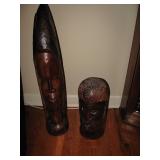 Tribal carvings