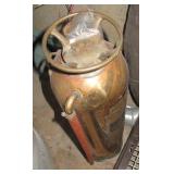 Brass fire extinguisher